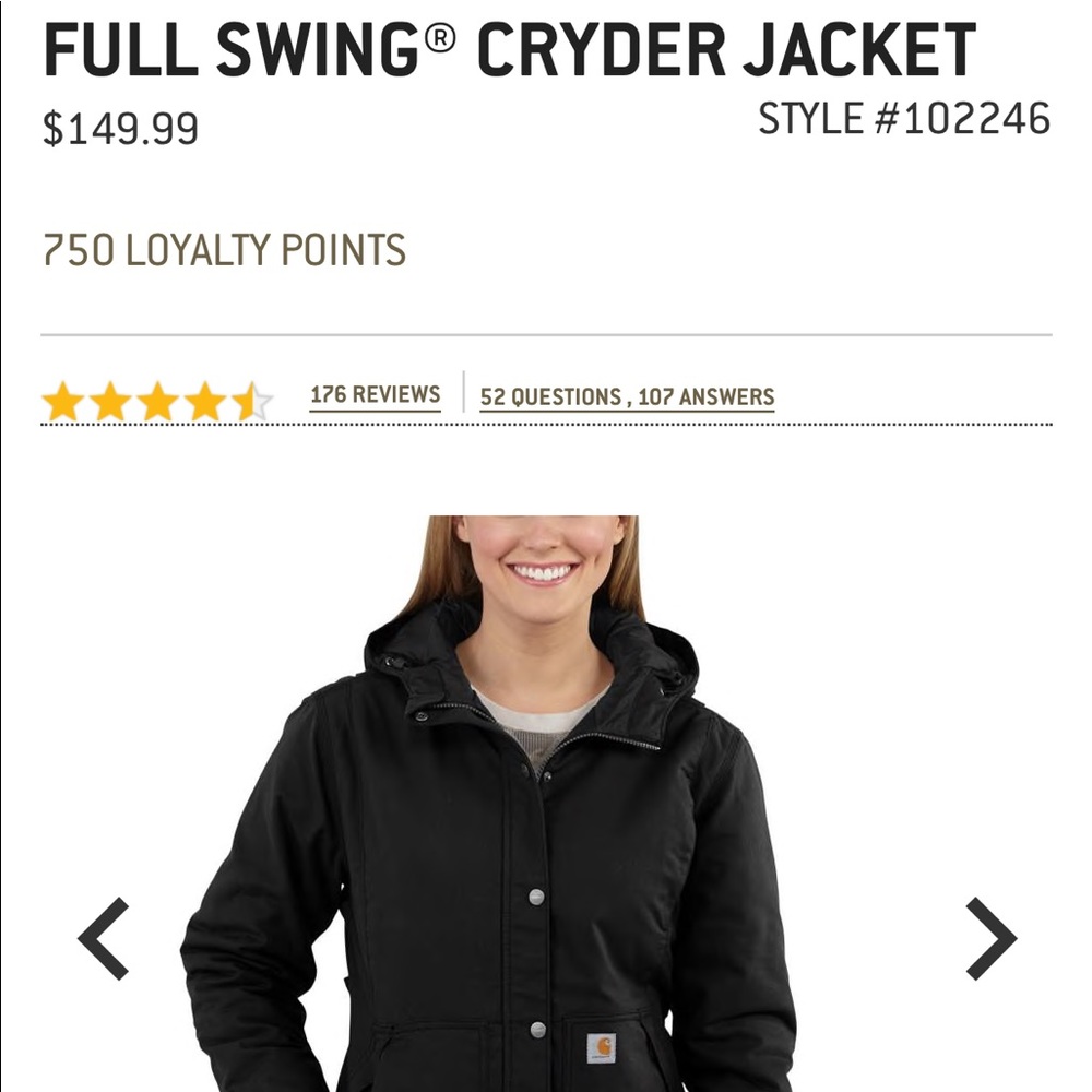 Carhartt Full Swing Cryder Jacket